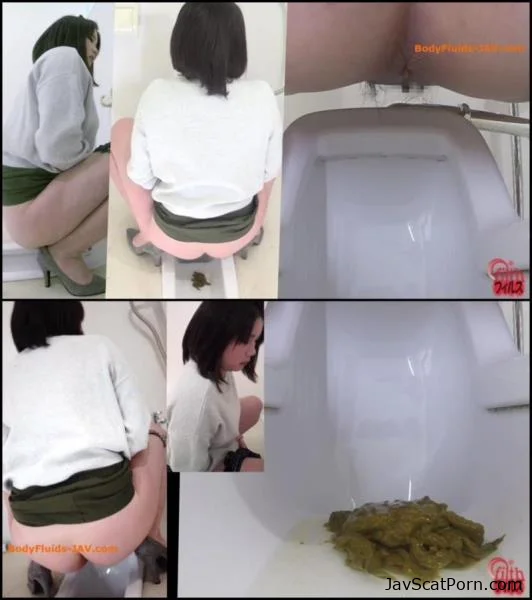 トイレでウンチする女性のスパイカム。 (FullHD 1080p) BFFF-159